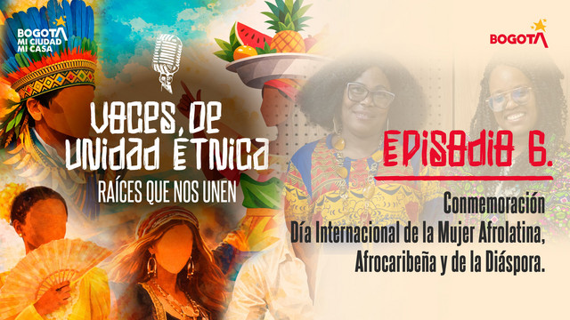 Portada de la serie Voces de Unidad Étnica de DC Radio